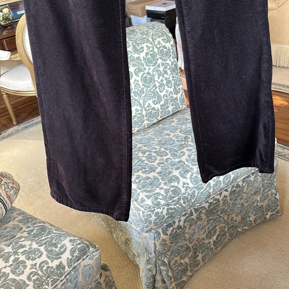 Brown velvet boot cut jeans size 8 - Picture 4 of 6